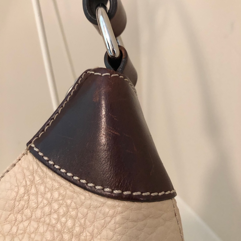 *HP* Dooney & Bourke Pebble Grain Leather Hobo Handbag - Picture 7 of 10